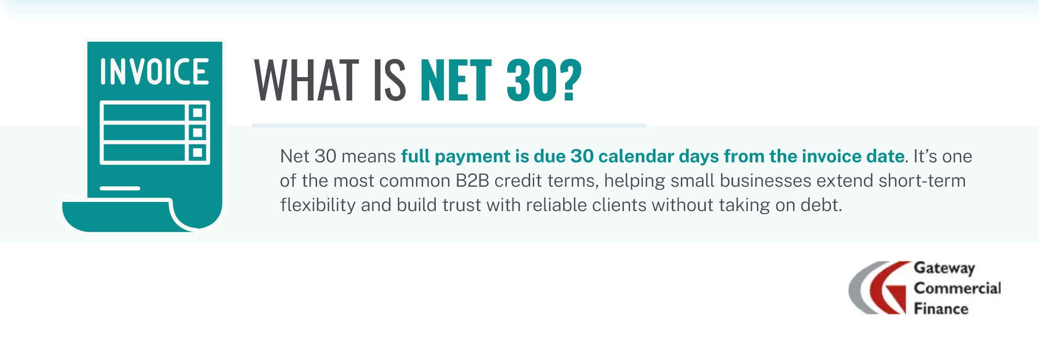 Net 30 explained
